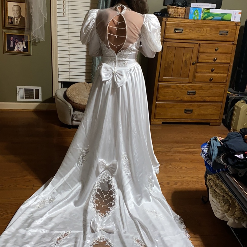Bridal Originals vintage wedding gown - Picture 7 of 11